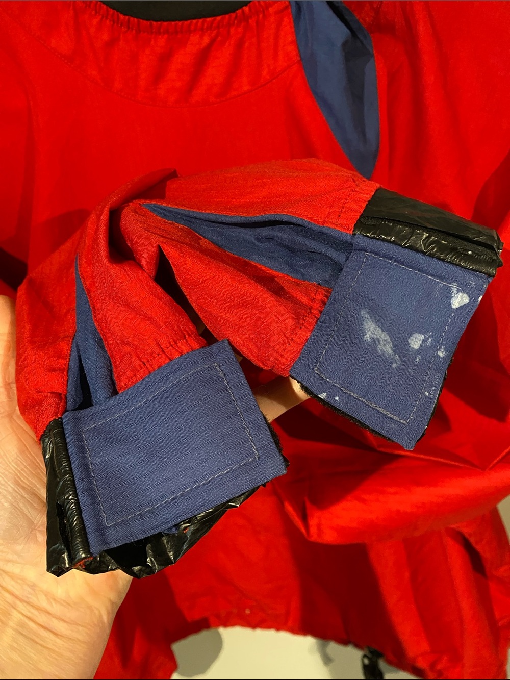 Patagonia Vintage 1997 Jacket Red Packable Windbreaker Pullover Anorak - Picture 8 of 16